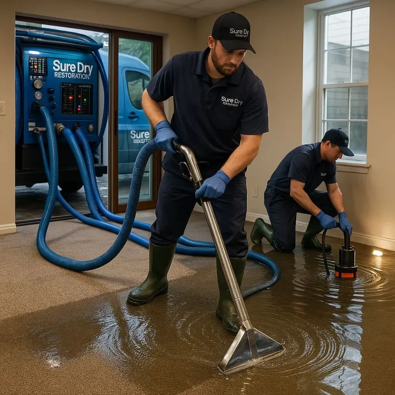 Water Extraction and Removal process in Wolcott, NY